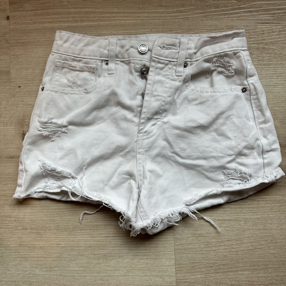 Wild Fable distressed white shorts size 00 - never worn